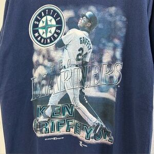 Vintage Ken Griffey Jr T Shirt L 1997 Seattle Mariners